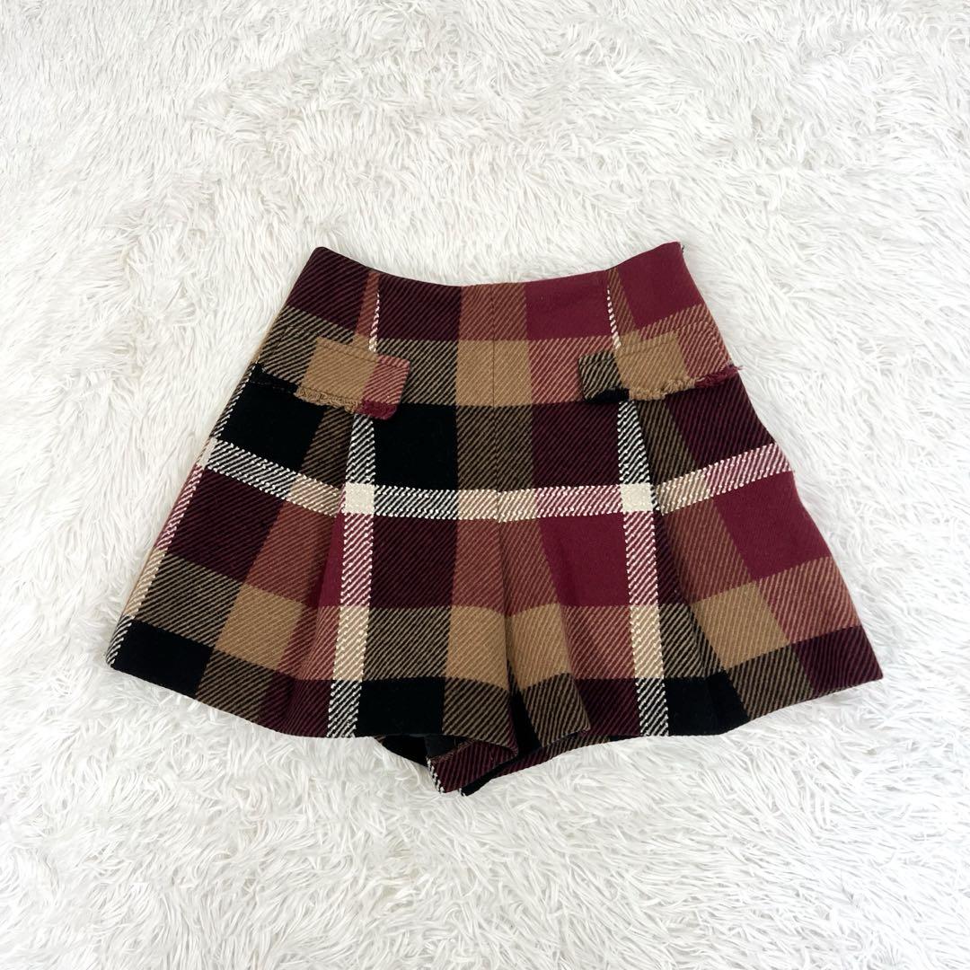 美品♡BLUE LABEL CRESTBRIDGE キュロットパンツ　チェック