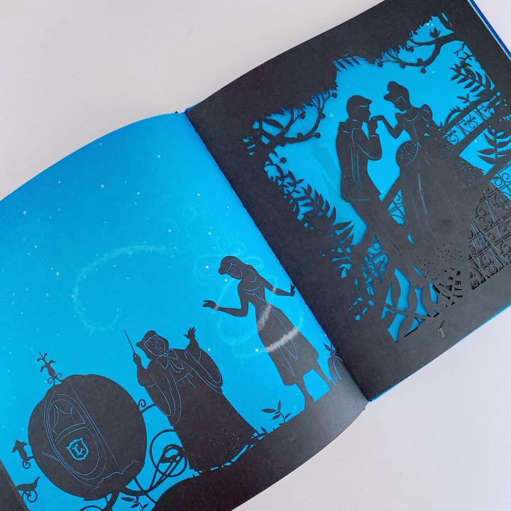 クーポン対象外 切り絵 シルエット 洋書 美女と野獣 アリエル ディズニー 英語絵本 プリンセス 絵本 Www Aiauto Co Uk