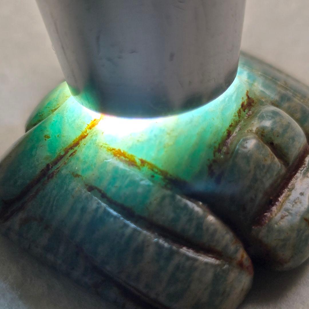 超レア 古石器 本物天河石(アマゾン石)手彫 玉鴞 飛鳥 根付 通霊媒介 玉礼器 超レア 古石器 本物天河石(アマゾン石)手彫 玉鴞 飛鳥 根付 通霊媒介 玉礼器