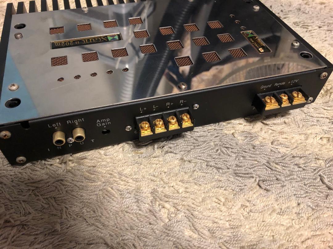 Xtant 202M エクスタント　2ch アンプ 純正超美品