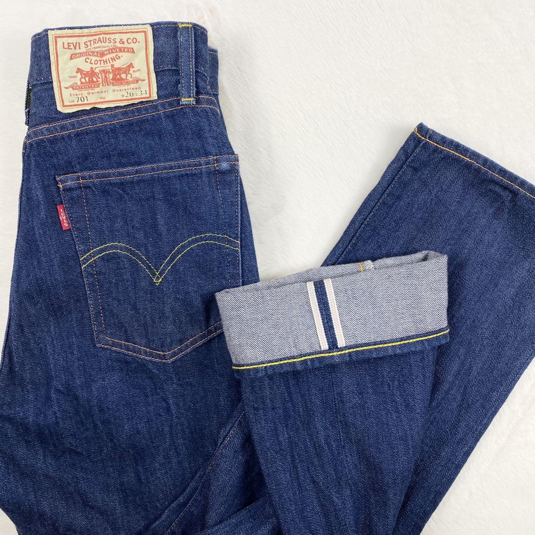 b1115✨美品✨【Levi's】希少 50's復刻 701xx モンローデニム