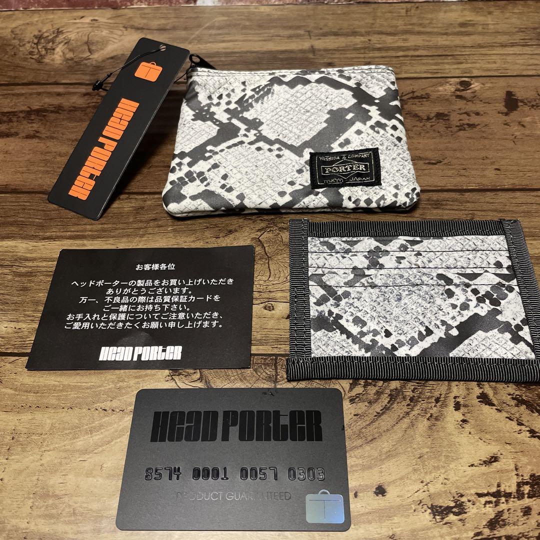 HEAD PORTER ヘッドポーター パイソン コインケース 財布 - メルカリ
