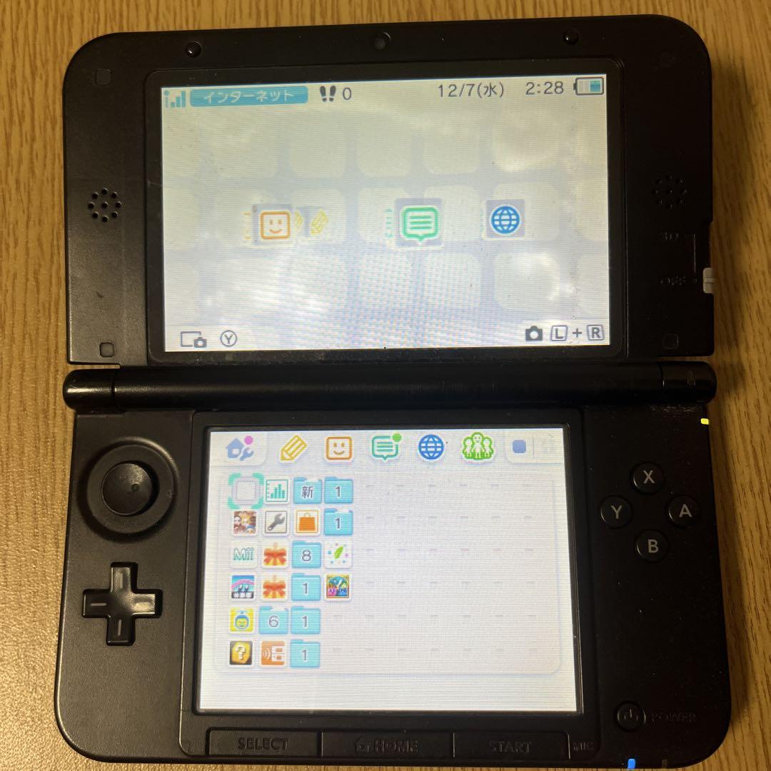 ニンテンドー3DS LL 青色 本体