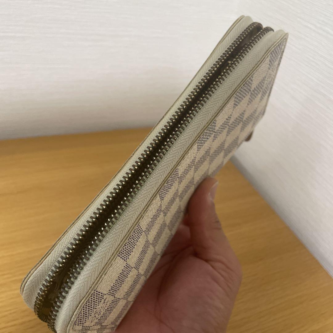 ヴィトン　ダミエ　アズール　ジッピーウォレット