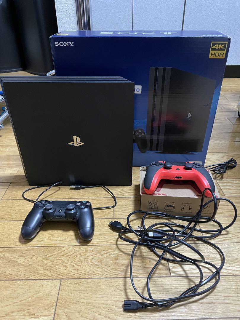 プレーステーション4 Pro 1TB ディスクドライブ付き　コントローラー2台