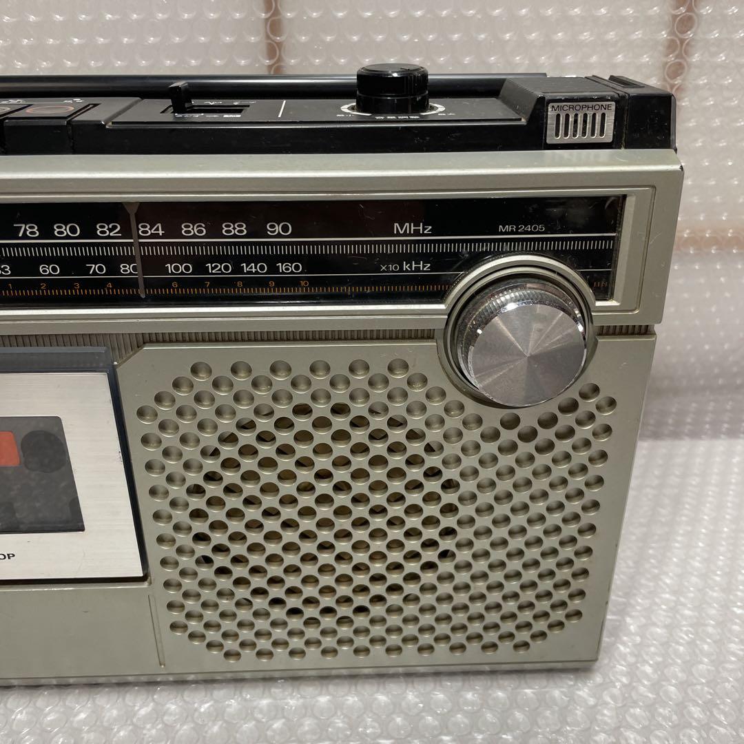 SANYO ラジカセ MR2405 昭和 レトロ ジャンク - メルカリ