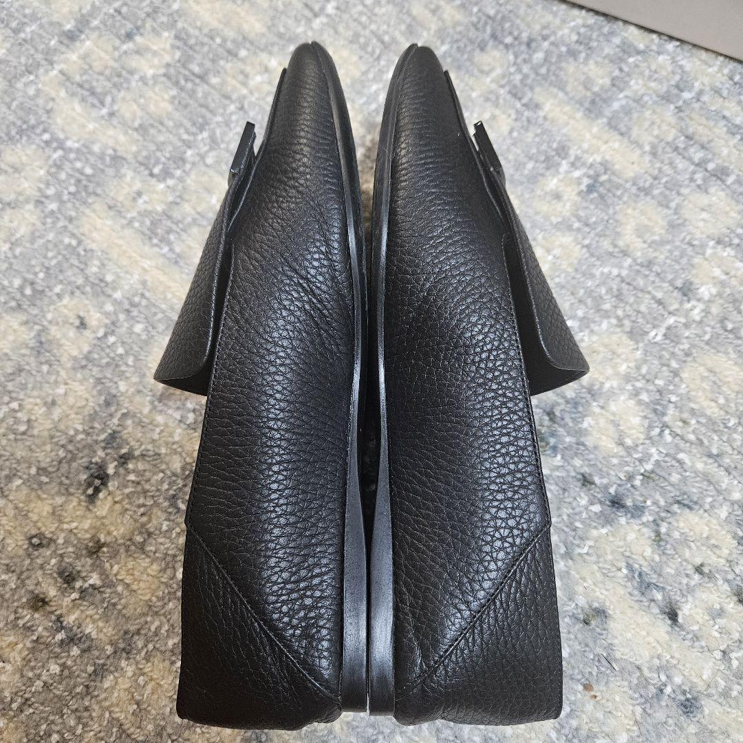 希少 現行 セルジオロッシ フラットスリッパ 34.5 sr1 オールブラック 画像2