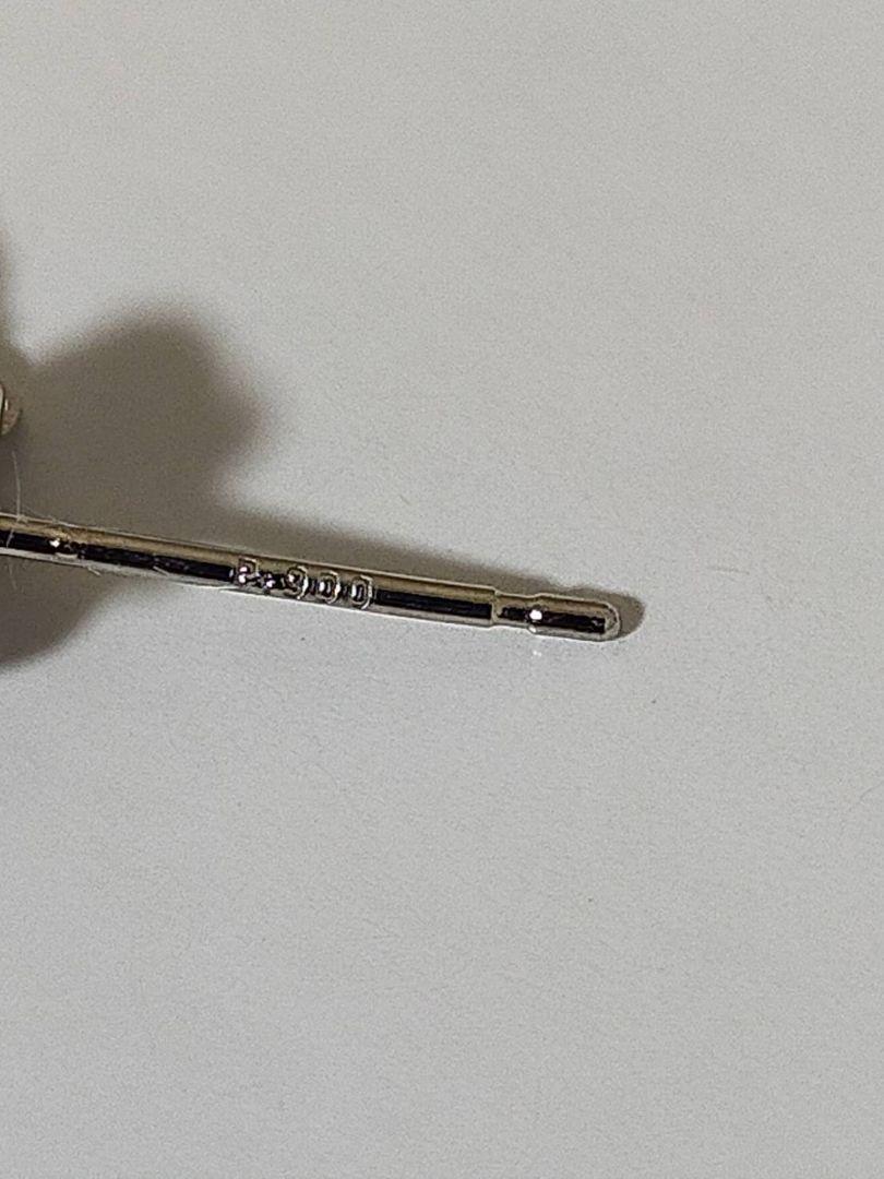 pt900 ターコイズピアス　2ct