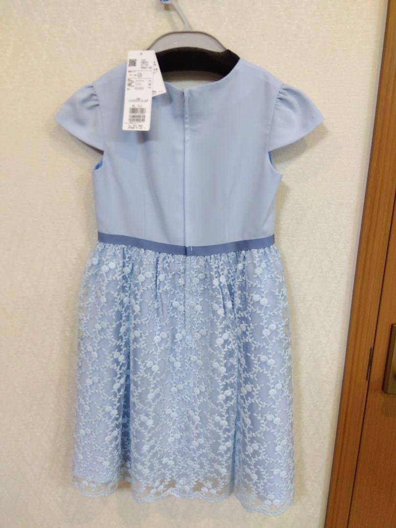a.v.v 刺繍ワンピース＆スカラップジャケット2点セット　130cm