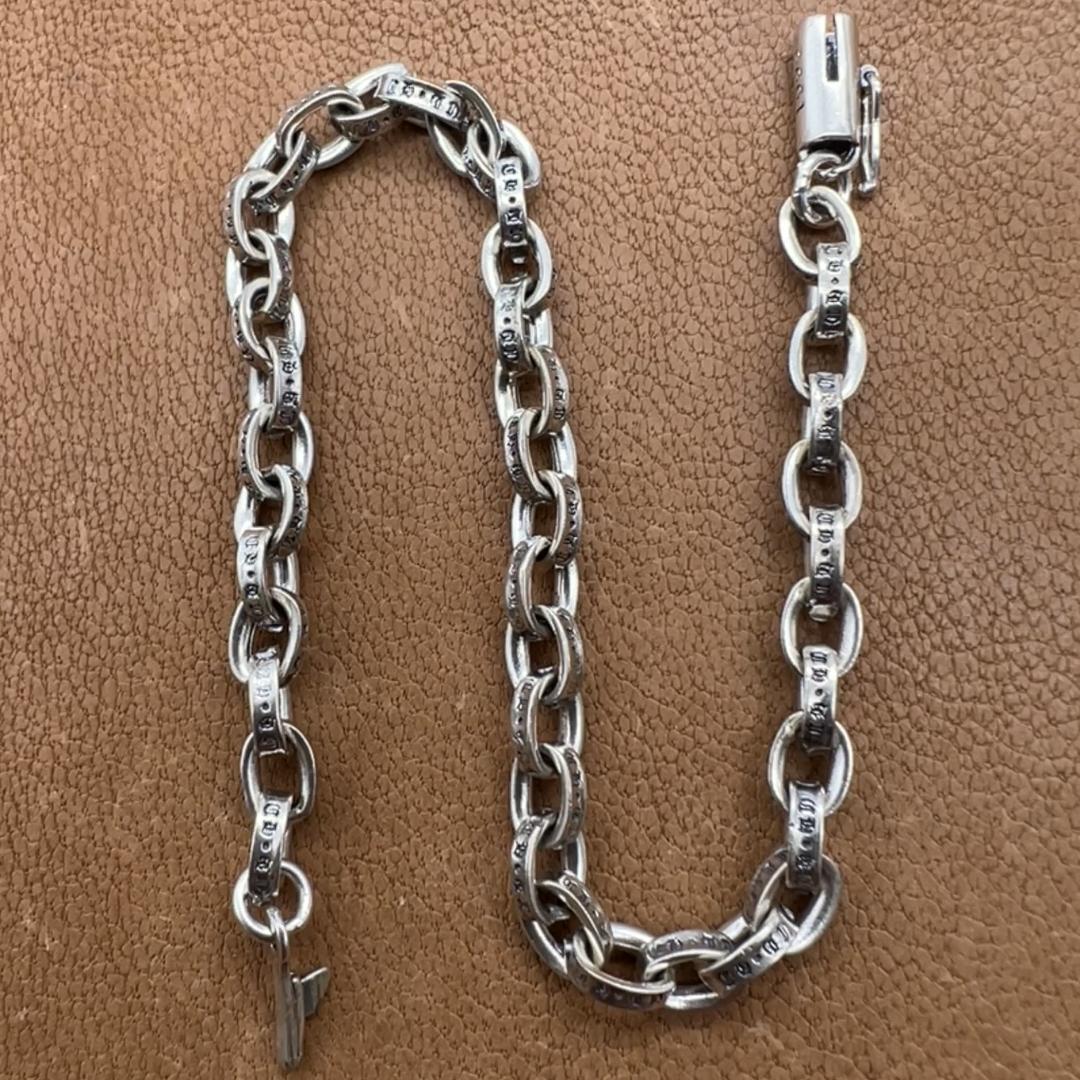 ペーパーチェーン ブレスレット シルバー 925 20cm 4204