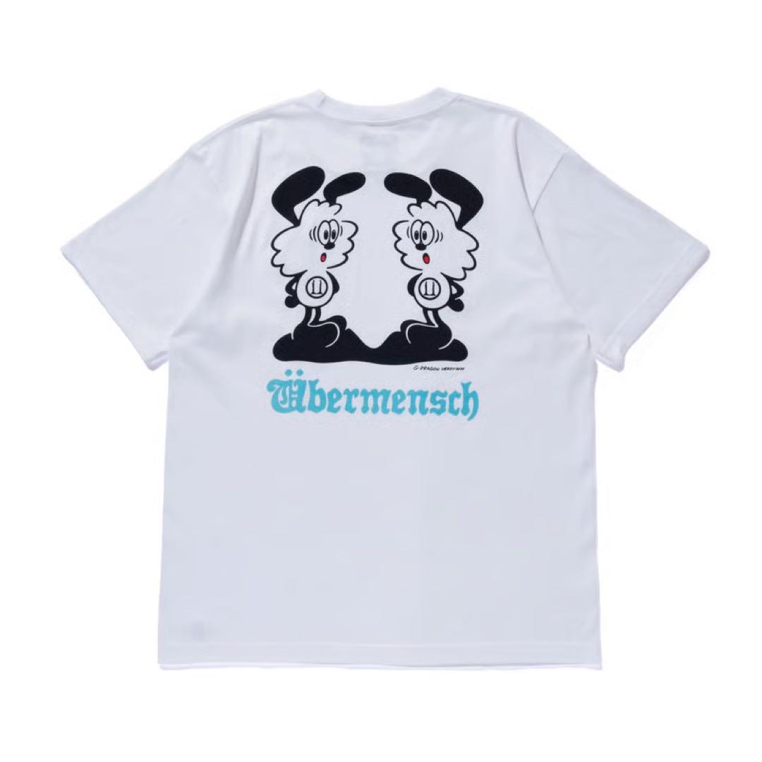 VERDY x G-DRAGON Ubermensch T-Shirt黒白2XL VERDY x G-DRAGON Ubermensch T-Shirt黒白2XL（Yakkun | VERDY