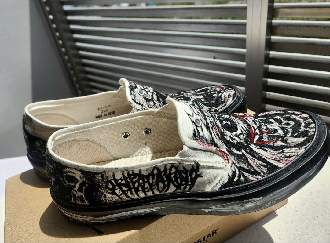 【即購入 可】リメイク ペイント スニーカー