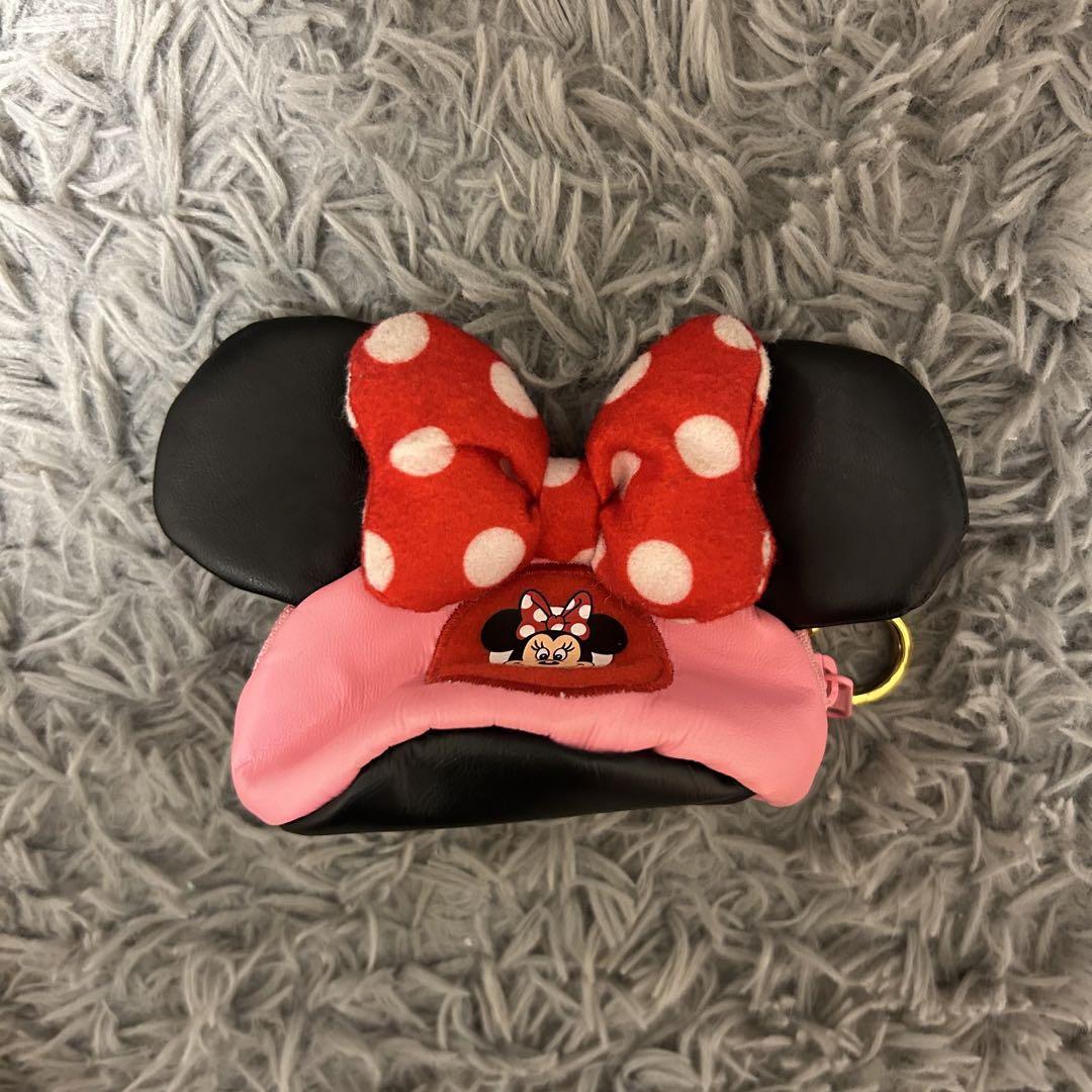 ミニーマウス キーホルダー ディズニー 帽子型キーホルダー