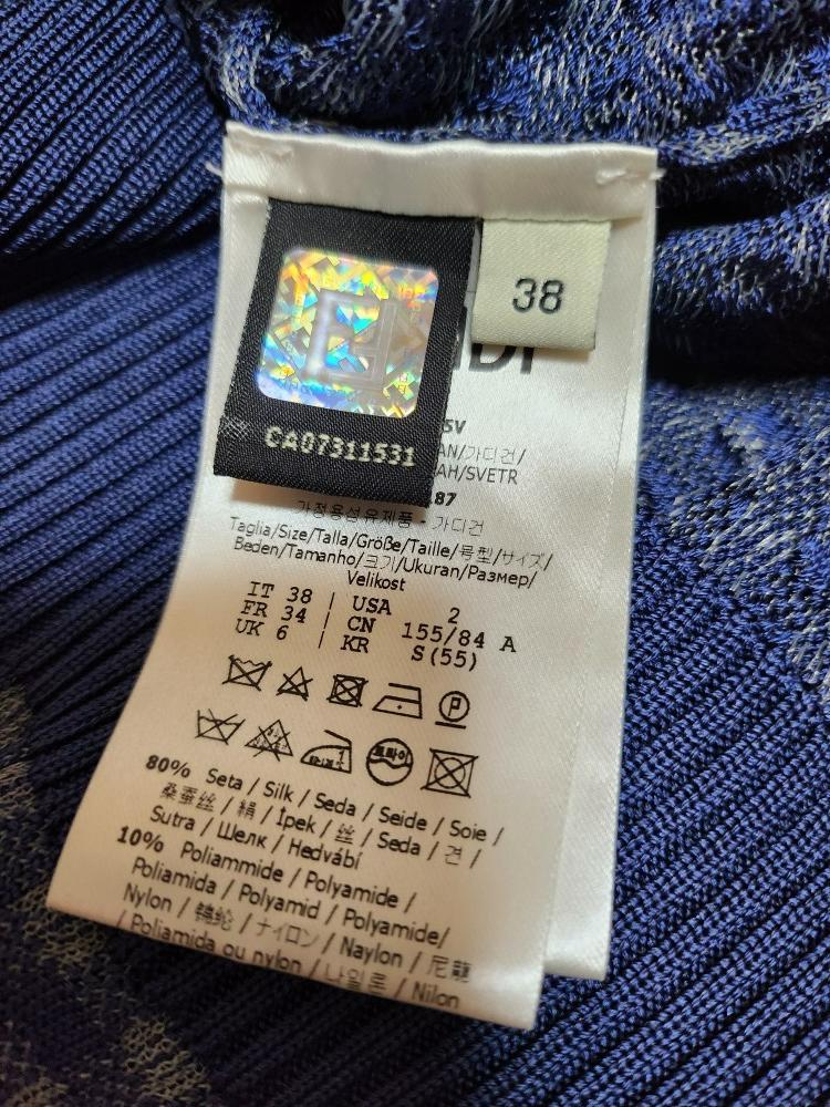 お買い得出品☆フェンディ *ヴィシー シルク カーディガン*38 通販で