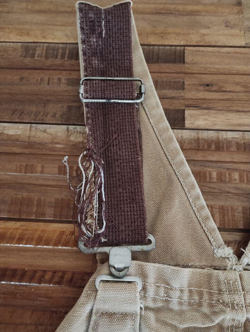 【70s山ポケ】 Carhartt カーハートオーバーオール 鬼フェードMAX