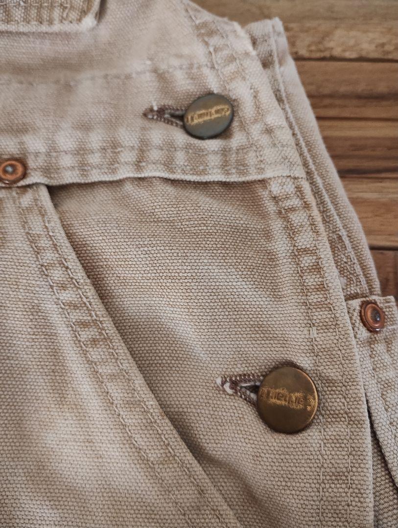 【70s山ポケ】 Carhartt カーハートオーバーオール 鬼フェードMAX