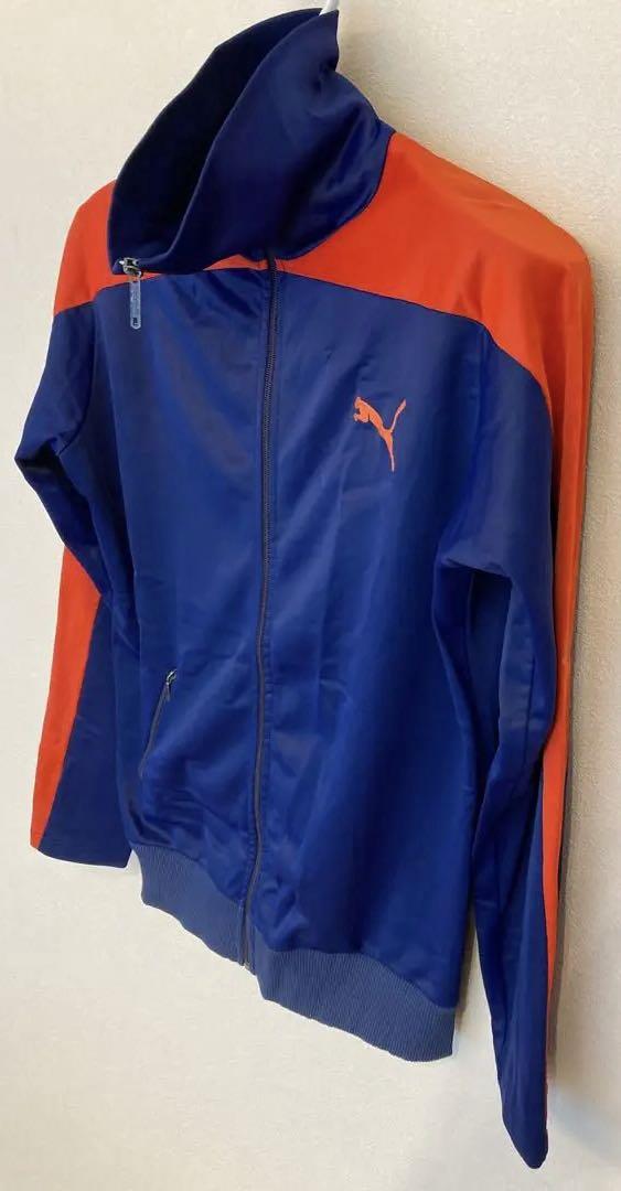 PUMA ジップアップジャケット ジャージ　プーマ　M 〜 L 古着 used