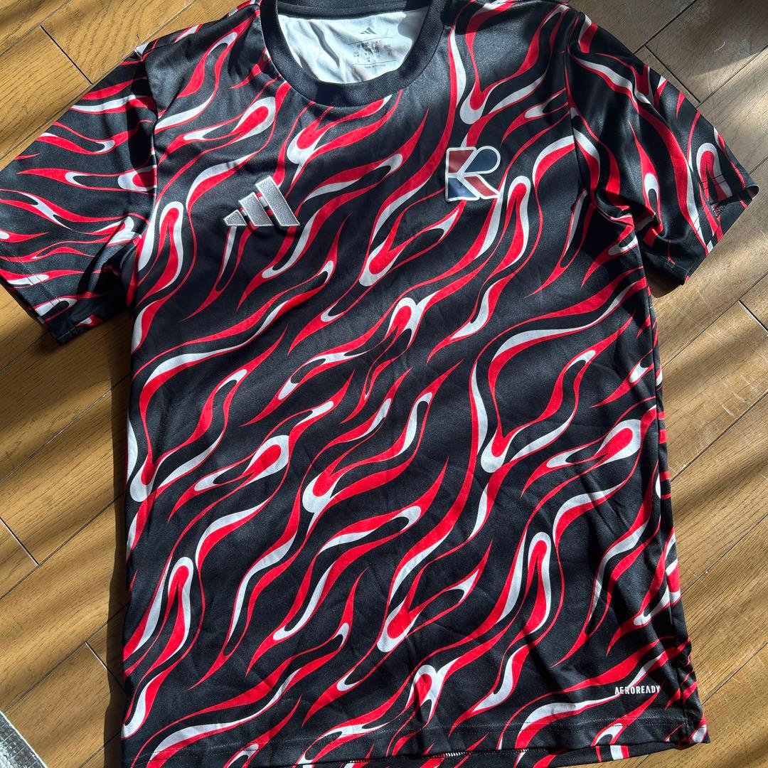 adidas 流通経済大学 サッカーtシャツM adidas