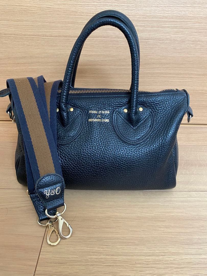 YOUNG＆OLSEN フレームワーク　別注ミニボストンバッグ