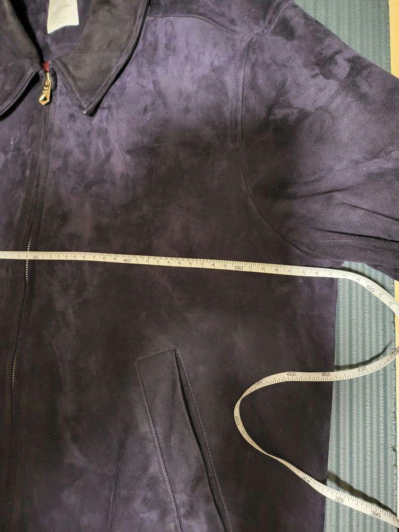 Paul Smith ネイビー スエードジャケット イタリヤ製 羊革