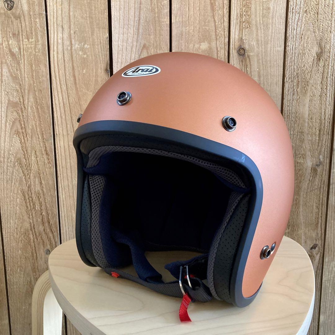 値下げ！　アライ (ARAI) CLASSIC ダスクオレンジ XL アライヘルメットクラシックmod ダスクオレンジ57.58cm