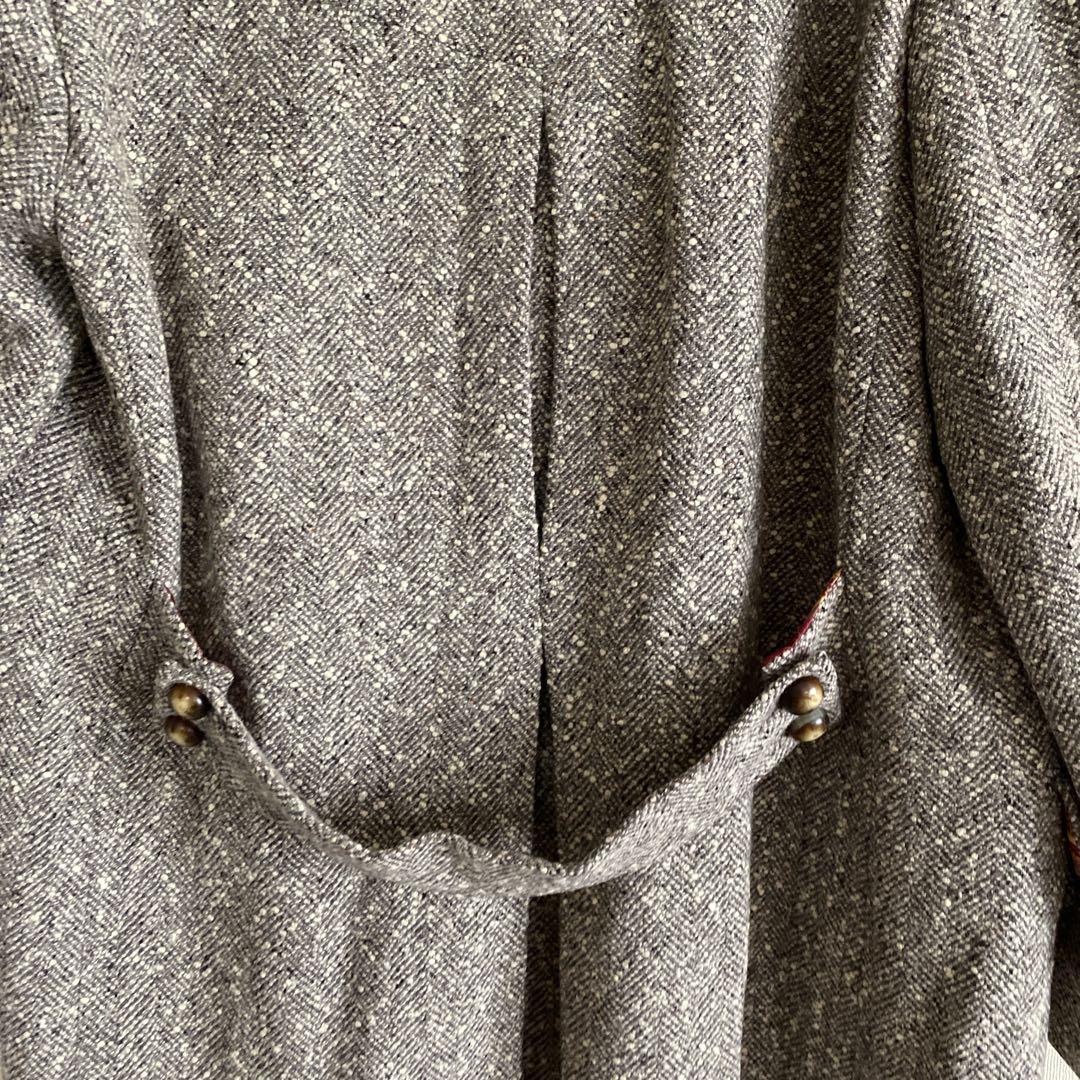 ETRO ツィードロングコート