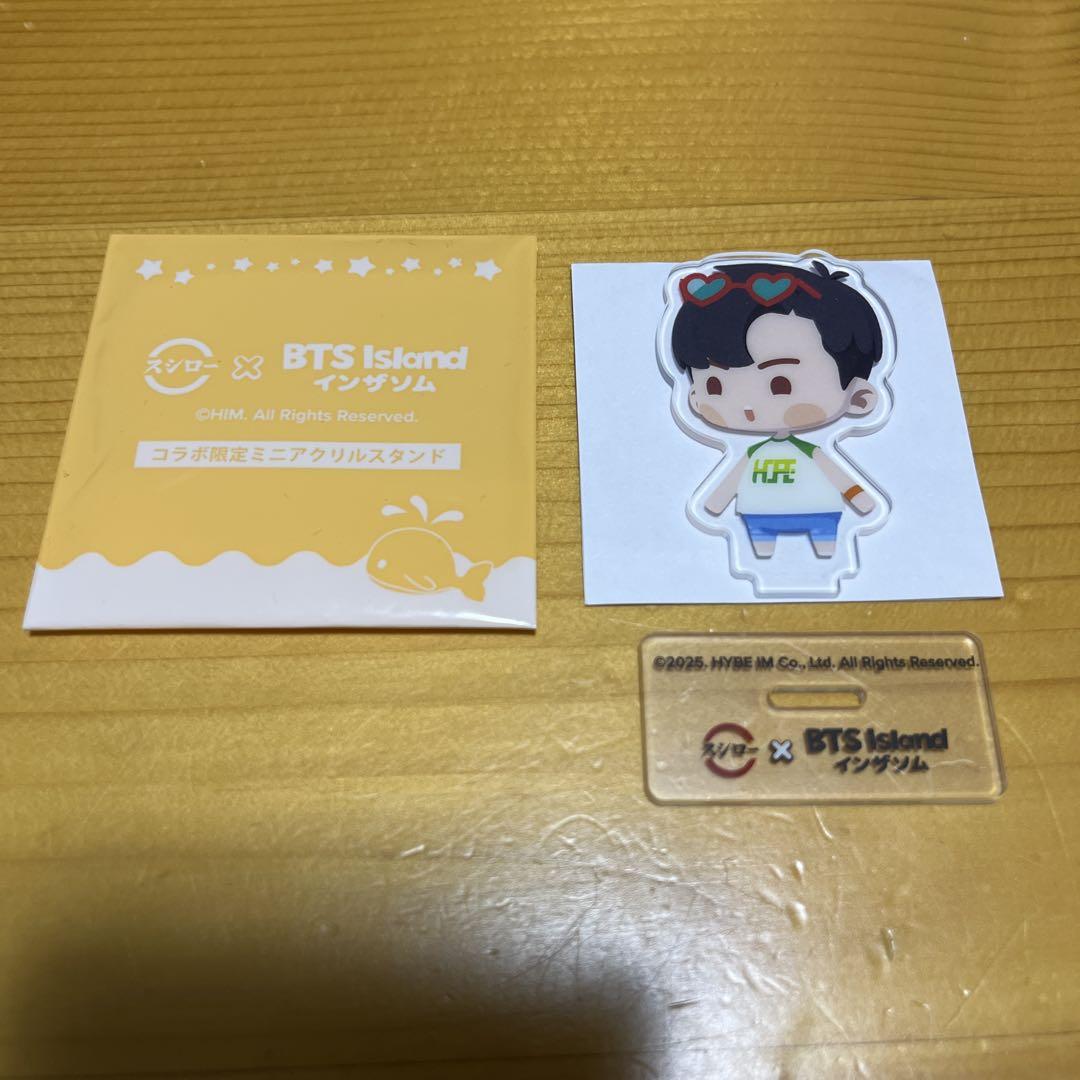 BTS 】インザソム スシロー ホビ j-hope ホソク アクリル