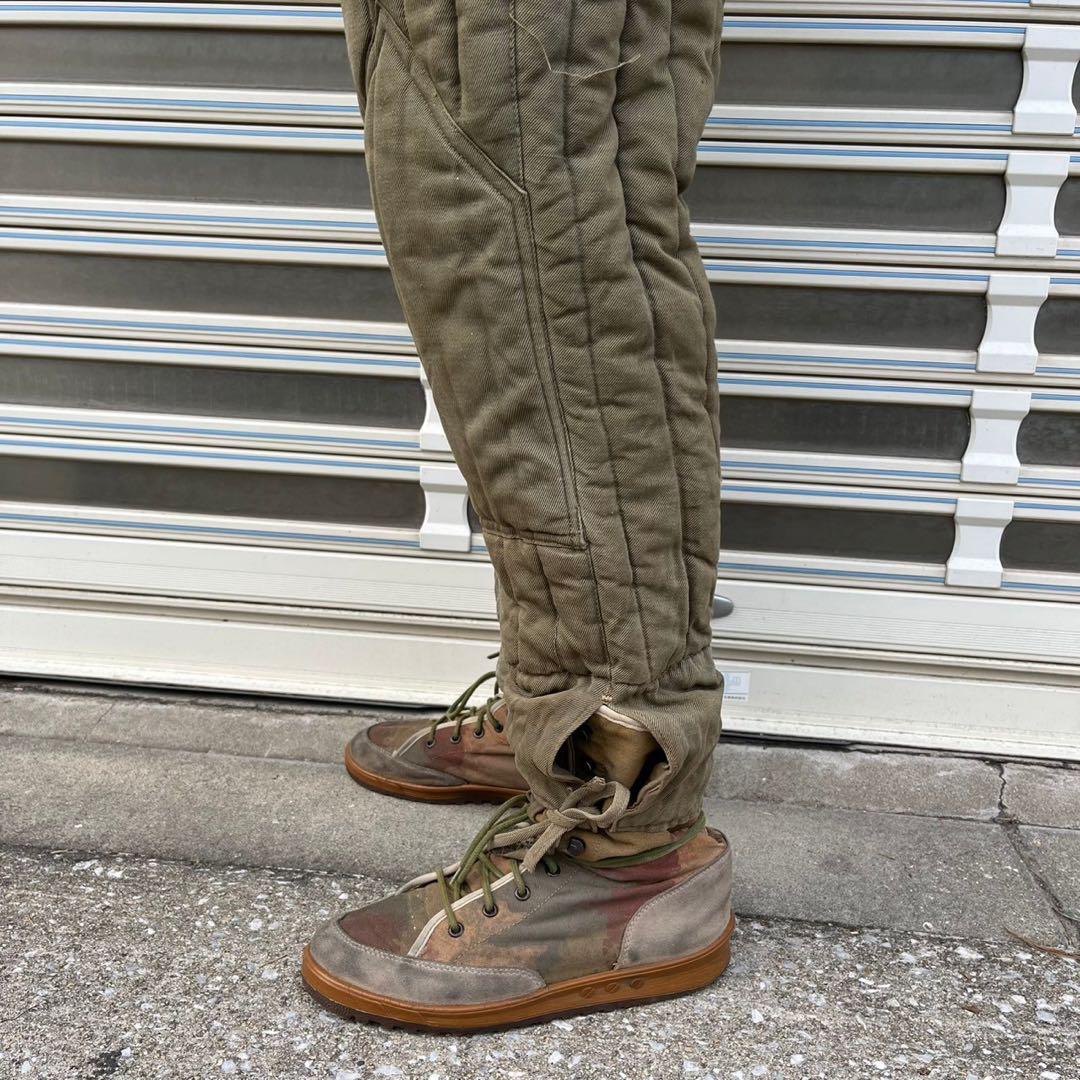 Euro Vintage ユーロ ヴィンテージ 中綿 コットン オーバーオール
