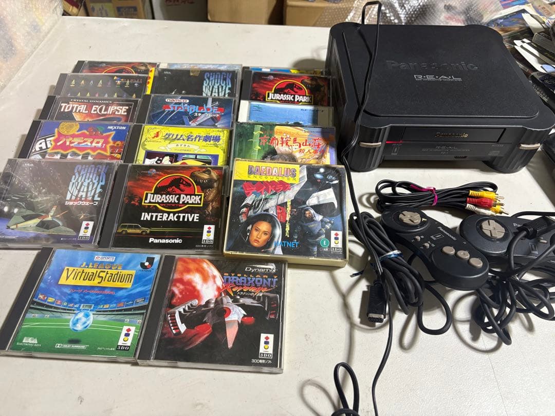 【ジャンク扱い通電のみ確認】　パナソニック　FZ-1 3DOソフト１７点まとめ