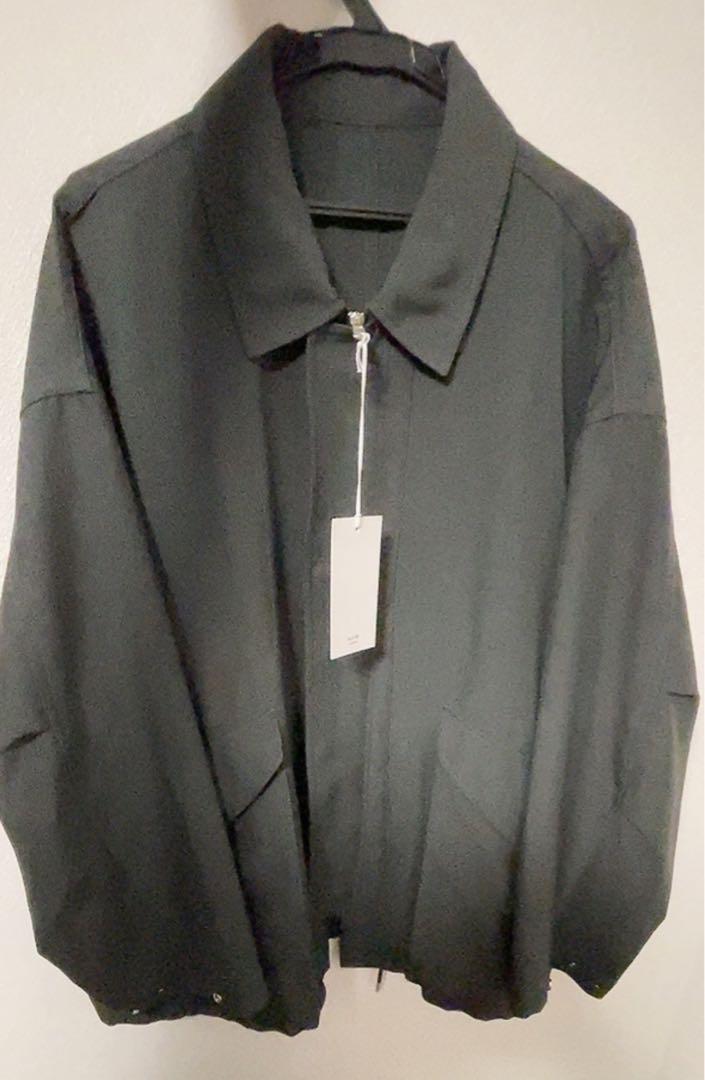 【 WYM LIDNM 】 FLIGHT BLOUSON / CHARCOAL WYM LIDNM（ウィム バイ リドム）の「LIGHT WEIGHT WIDE FLIGHT