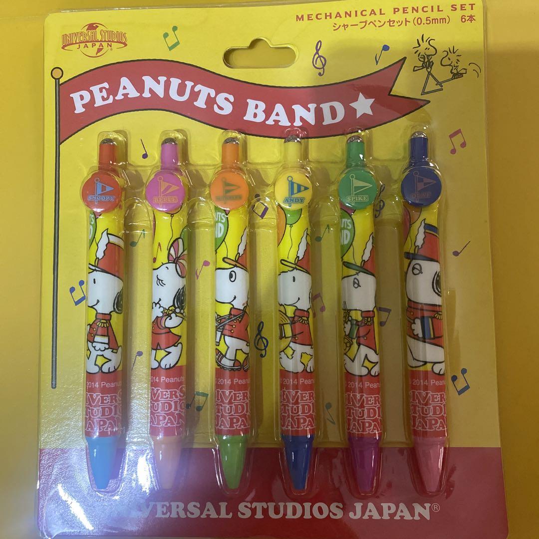 USJ限定 ピーナッツ スヌーピー マスコット ボールペン