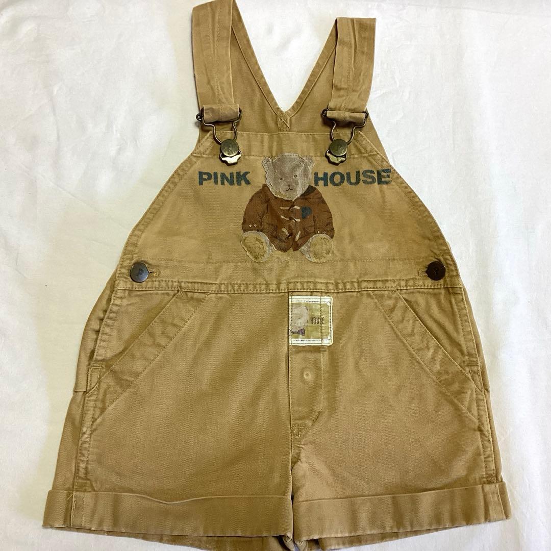 【ベビーピンクハウス】　サイズSS 90 オーバーオール　ヴィンテージ