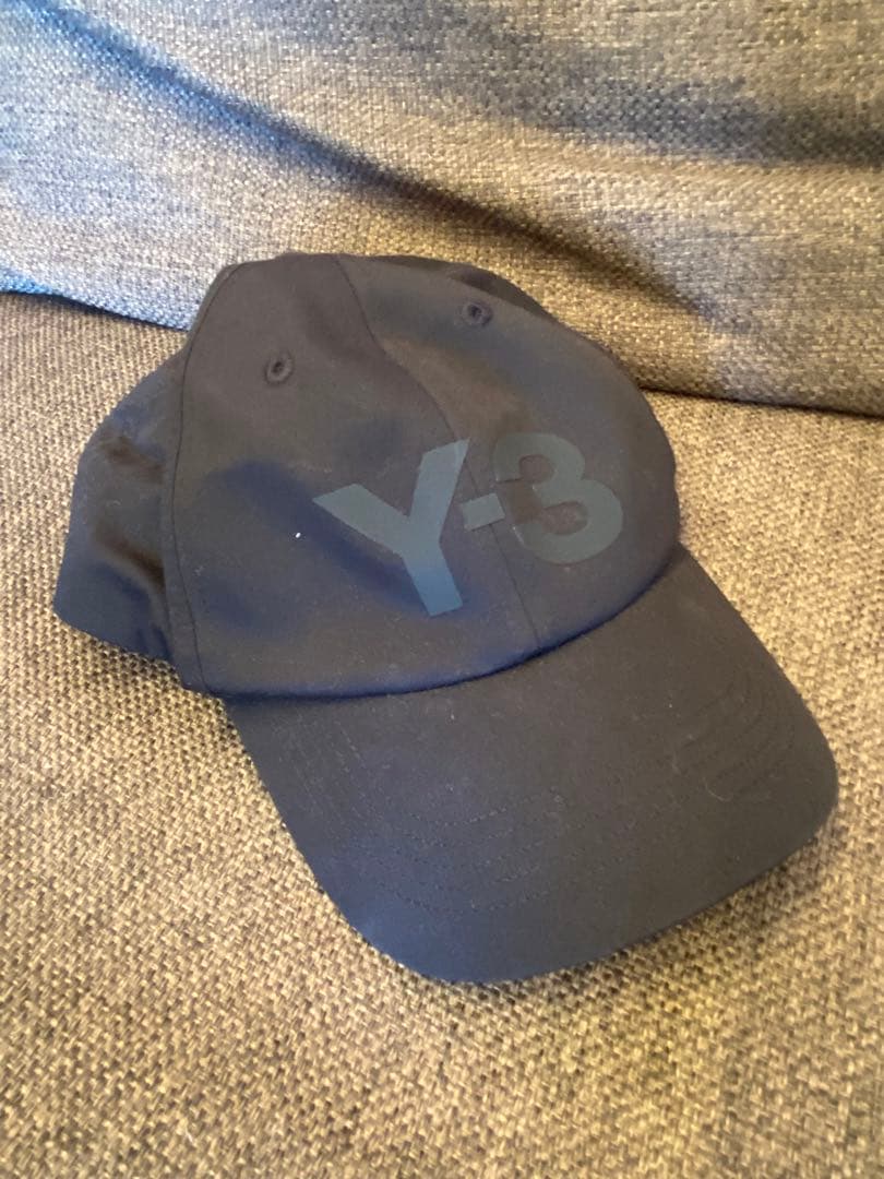 Y-3 ブラック キャップ OSFL