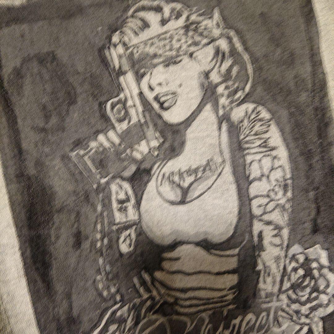 総柄 アート スーツ セットアップ チカーノ 自由の女神 ローライダー