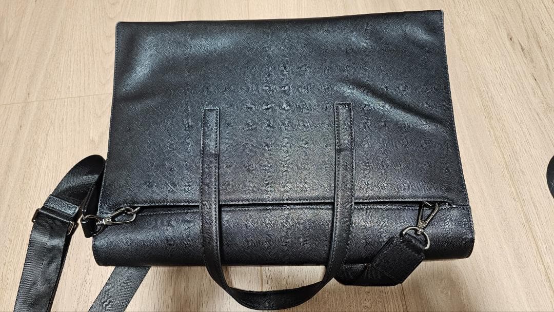 HAZZYS ビジネスバッグ 2WAY ブラック HJBA 5F411 BK