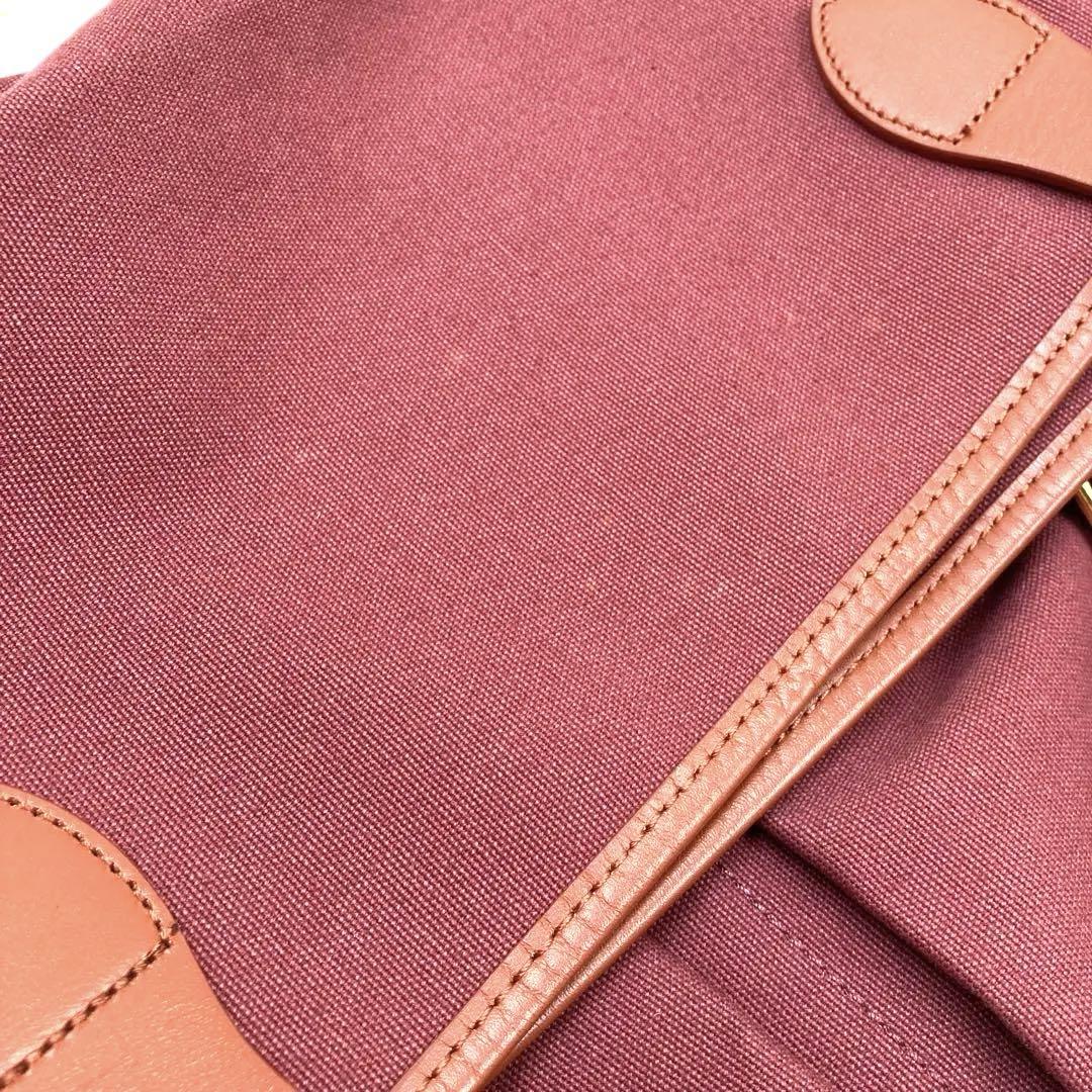 美品！A.P.C. アーペーセー キャンバス×レザー ショルダーバッグ メンズ