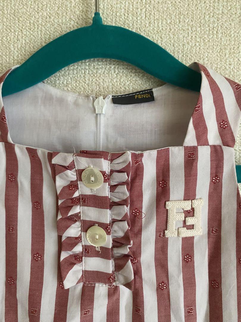 未使用 FENDI girls ワンピース 18M