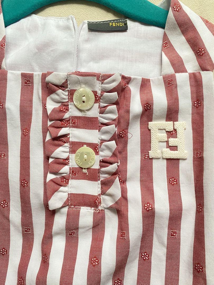 未使用 FENDI girls ワンピース 18M