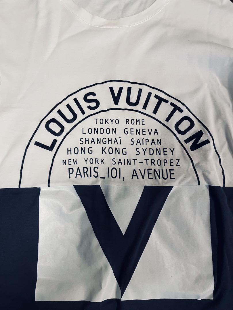 louis vuitton★ ロゴプリント Tシャツ=M 即日発送☆Louis Vuitton ロゴプリント Tシャツ M - メルカリ