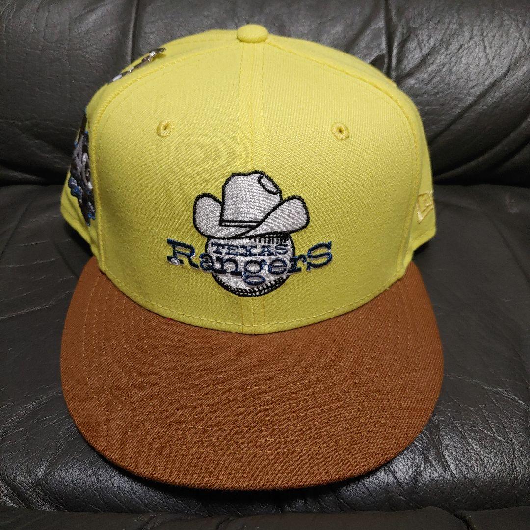 NEW ERA ニューエラ TEXAS RANGERS カスタム キャップ