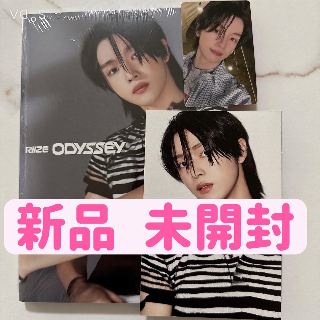 【未開封】RIIZE ODYSSEYmidnightmirageverソンチャン RIIZE ソンチャン odyssey PHOTOBOOK 新品 未開封 - メルカリ