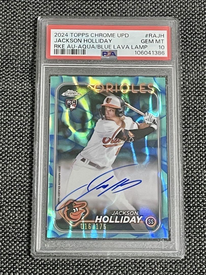Jackson Holliday RC auto /175 PSA10
