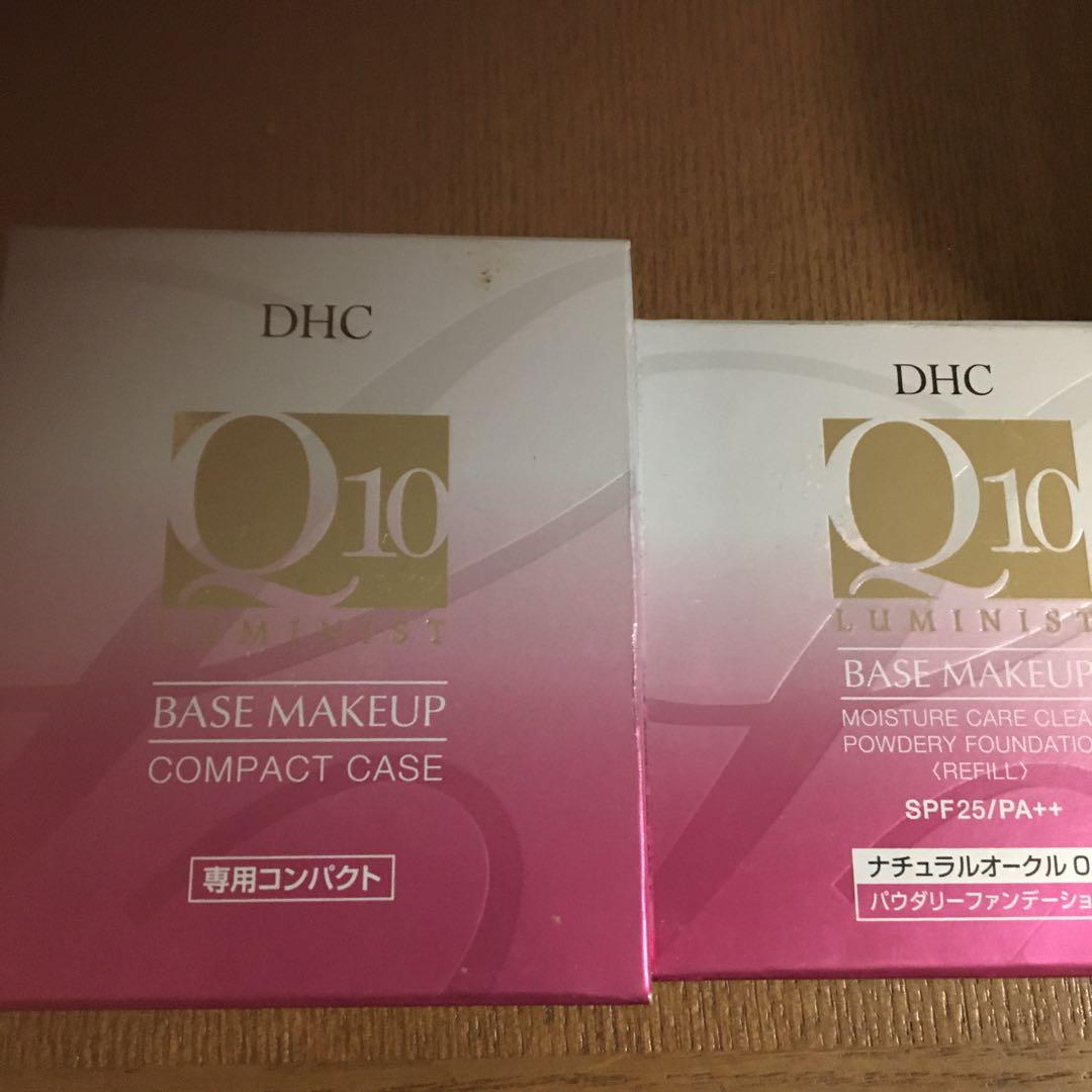 新品未開封コエンザイムDHC 美容液パウダリーファンデーション