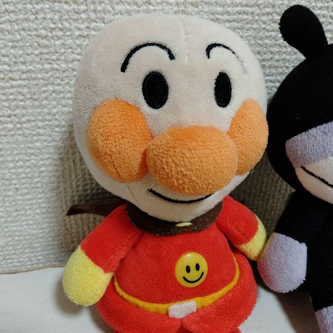 アンパンマン バイキンマン ぬいぐるみセット ぷりちぃびーんず