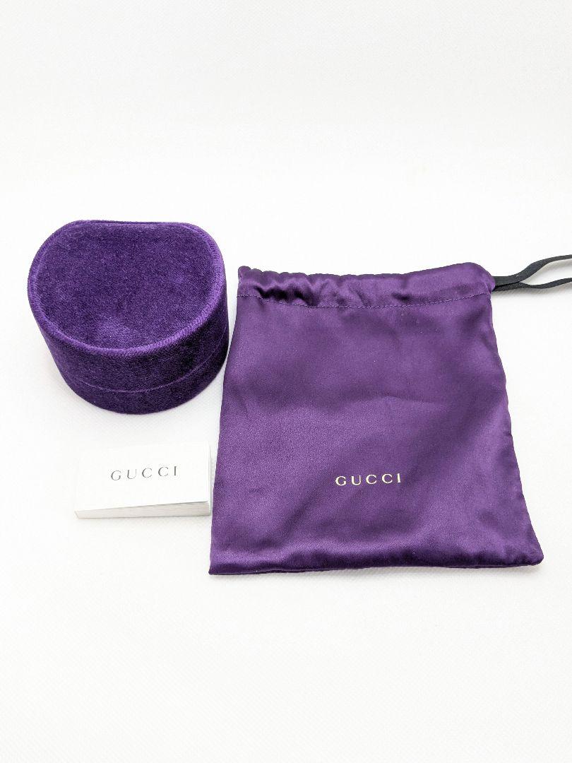 ✨極美品✨CUCCI グッチ ジェムストーン アイコン ブラック　リング 16号 ✨極美品✨CUCCI グッチ ジェムストーン アイコン ブラック