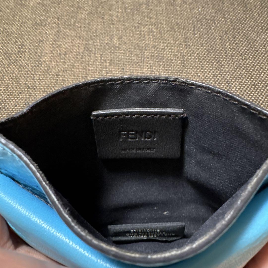 FENDI ライトブルー コインケース