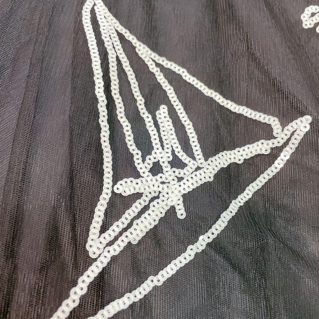 美品✨グレースクラス チュールワンピース ノースリーブ