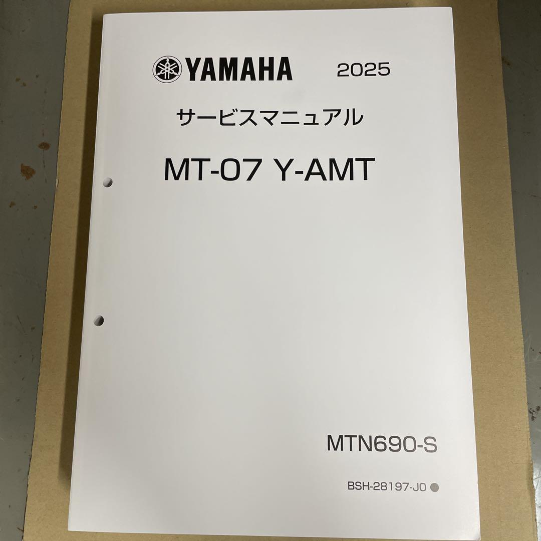 2023-2024 Yamaha MT07 MT-07 FZ07 FZ-07 Service Manual