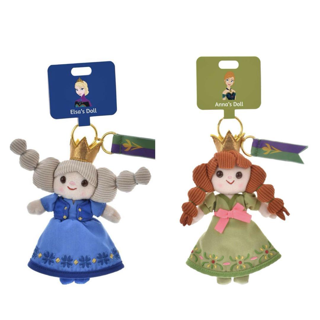 ディズニーストア　だれぬい　アナ　エルサ　セット