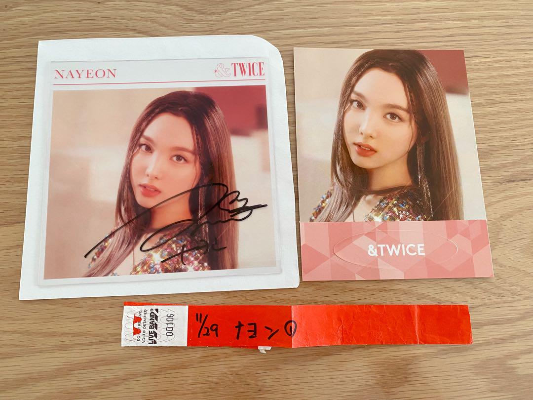 TWICE ナヨン　サイン　直筆　トレカ　セット スーパーセール 目玉商品 Amazon.co.jp: TWICEナヨン直筆サイン
